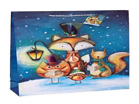 Популярный подарок на день рождения - Пакет подарочный новогодний Праздничный концерт в г. Кемерово