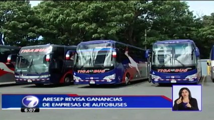 Aresep busca poner freno a ganancias de autobuseros