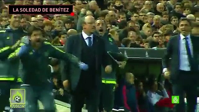 Real Madrid players ignore Rafa Benitez before Valencia game
