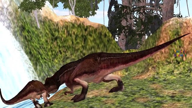 Dinosaurs, King Kong And Gorilla Cartoons Singing Finger Family Nursery Rhymes For Children