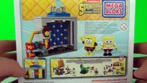 Spongebob Squarepants Photo Booth Time Machine Playset Toy Review Unboxing Mega Bloks