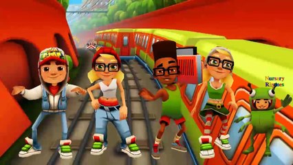 Spiderman And Subway Surfers Cheats Cartoons Singing Finger Family Children Nursery Rhymes