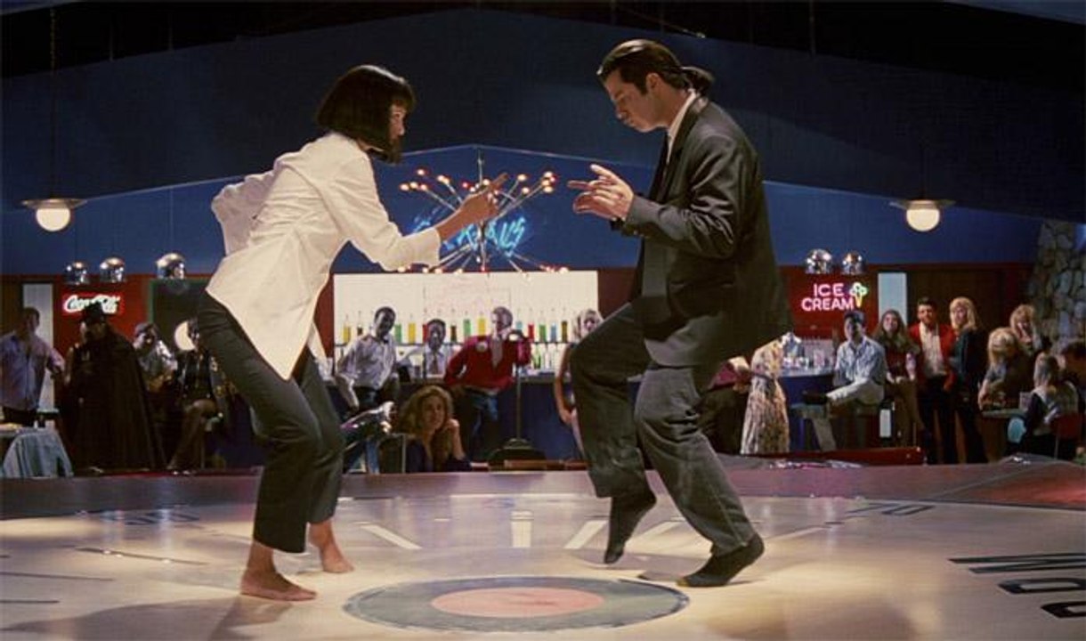 Pulp Fiction : Tarantino danse pendant la scène culte (tournage)