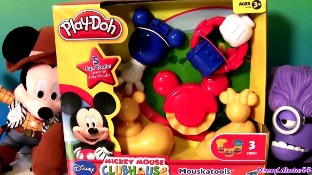 Play Doh Mouskatools Mickey Mouse Clubhouse Toodles Set Disneyplaydough Mouska Tools Kit