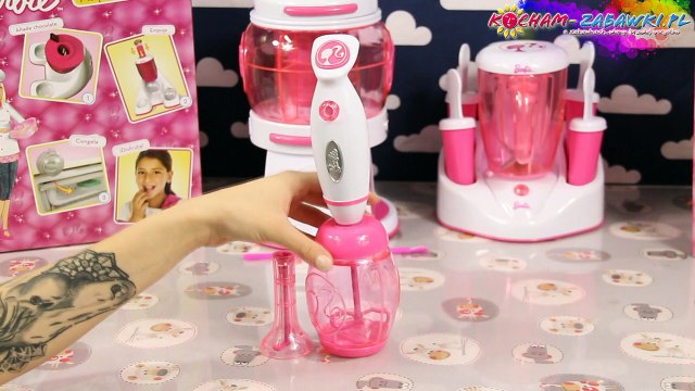 Mattel - Blender do Koktajli Barbie / Blender for Coctails Barbie - JIB07GI-BB - Recenzja
