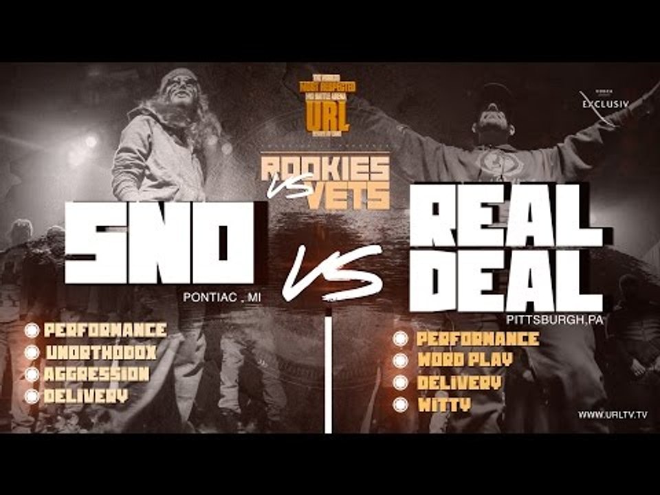 SNO VS REAL DEAL SMACK/ URL