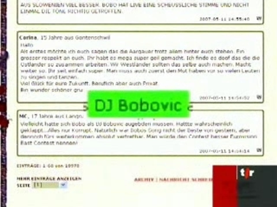 Réaction sur l'élimination de la Suisse