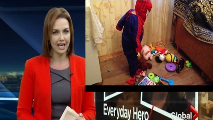 Spiderman vs Little Spiderman Real Life - SuperHero Battle Movie Kids