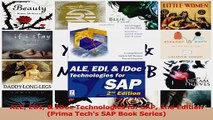 PDF Download  ALE EDI  IDoc Technologies for SAP 2nd Edition Prima Techs SAP Book Series Download Full Ebook