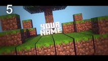 TOP 10 Minecraft Intro Template #5 C4D+AE,SV + Free Download