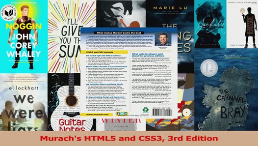 murachs html5 and css3 4th edition pdf free download