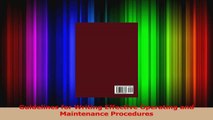 PDF Download  Guidelines for Writing Effective Operating and Maintenance Procedures PDF Full Ebook