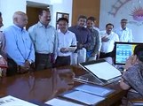 Gandhinagar promoted officers of Gujarat govt meets Gujarat CM