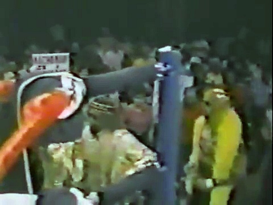 Randy Savage & Jesse Ventura in action   Championship Wrestling Sept 28th, 1985