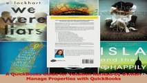 PDF Download  A QuickBooks Guide for Vacation Rentals by Owner Manage Properties with QuickBooks PDF Full Ebook