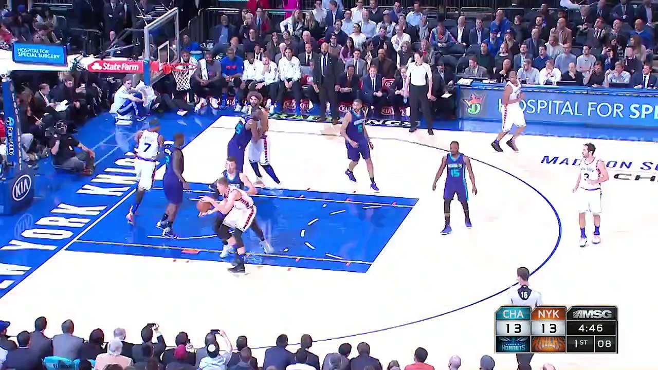 Kristaps Porzingis Dream Shake Compared to Hakeem Olajuwons