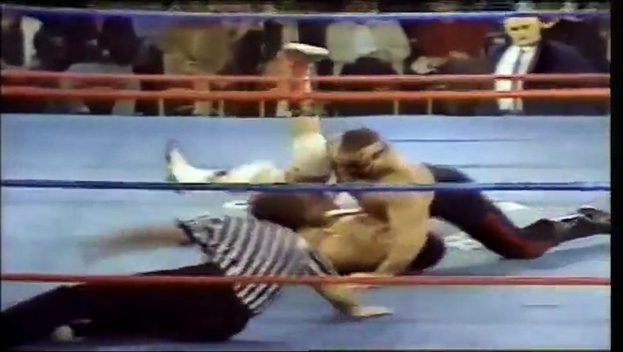 Road Warriors squash match and promo 6