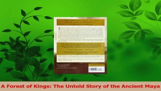 Download  A Forest of Kings The Untold Story of the Ancient Maya Ebook Free