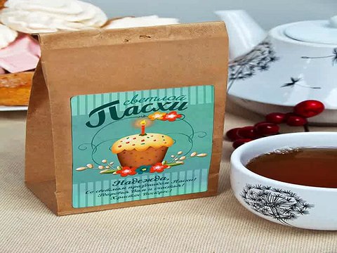 Лучший подарок на именины - Чай с Вашим именем На Пасху в г. Ижевск