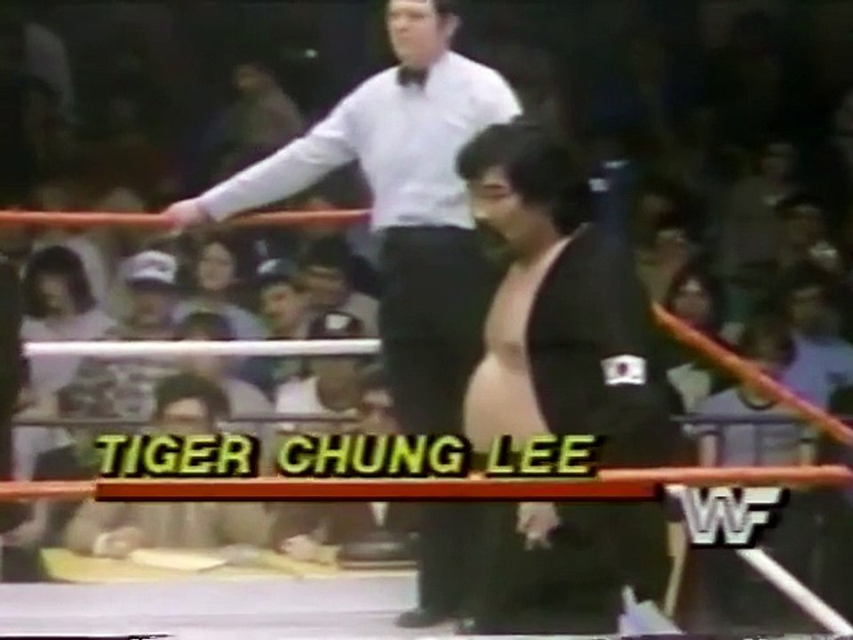 Bob Backlund vs Tiger Chung Lee   Championship Wrestling March 24th, 1984