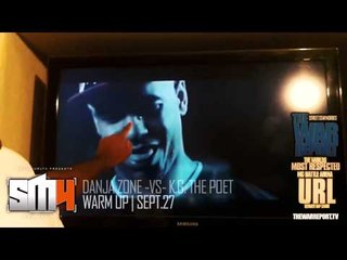 DANJA ZONE TALKS KG THE POET BATTLE 9/27
