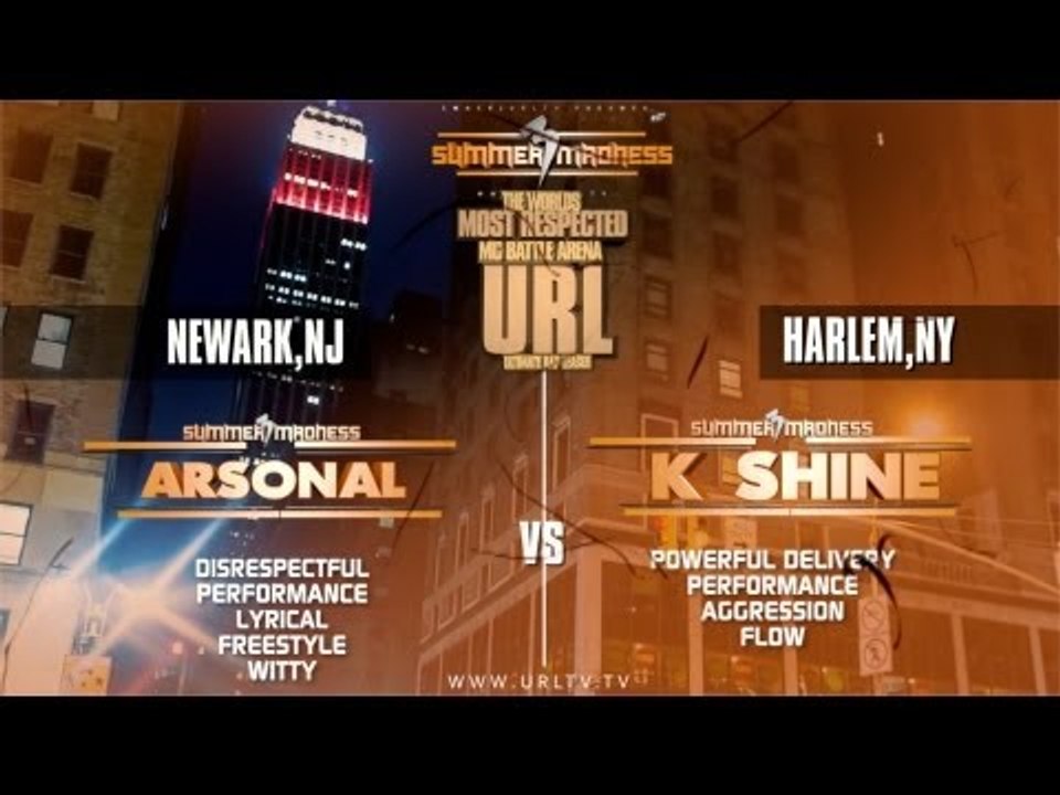 SMACK/ URL PRESENTS ARSONAL VS K-SHINE