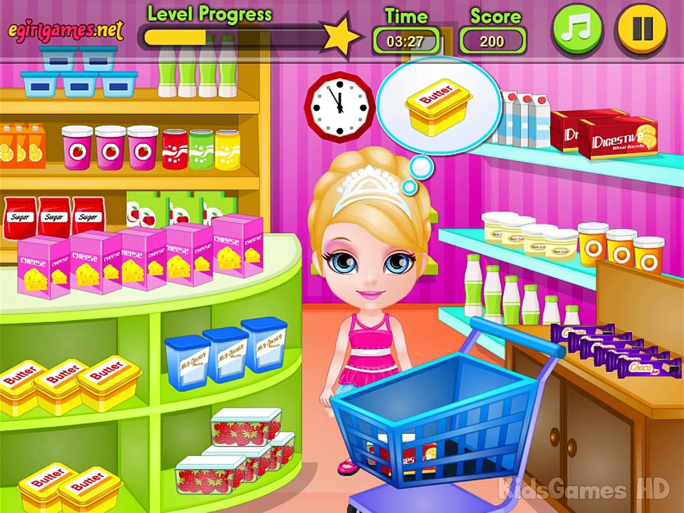 Baby Barbie Game Movie - Baby Barbie Cake Surprise - Barbie Baby Games - Dora the Explorer
