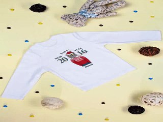 Роскошный и недорогой подарок на именины - Футболка детская с длинным рукавом Новогодние хипстеры в г. Сургут