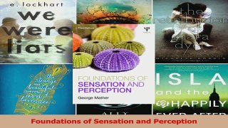 PDF Download  Foundations of Sensation and Perception Download Online