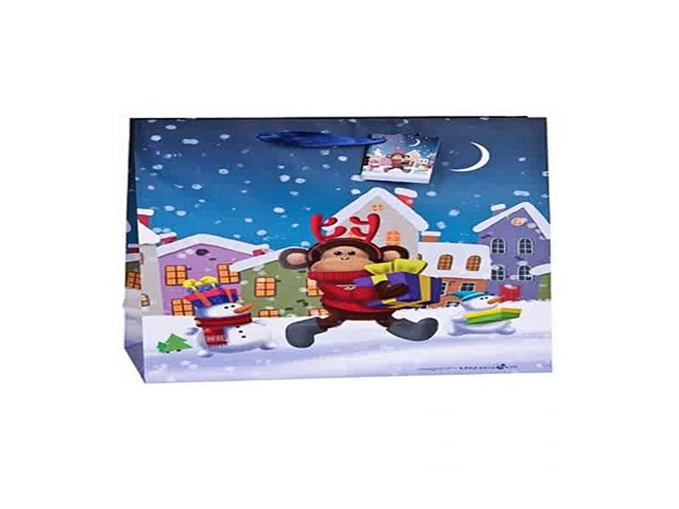 Стильный подарок на день рождения - Пакет подарочный Норвежская обезьянка с подарком в г. Астрахань