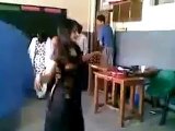 In Lahore Young Pakistani Girl Dancing