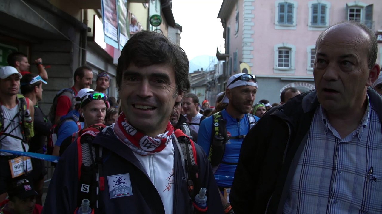 Interview d'Eric Fournier, Maire de Chamonix, au départ de l'OCC®