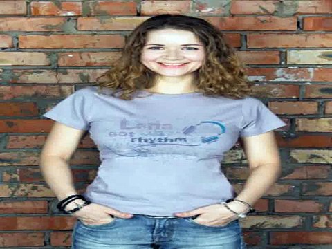 Стильный подарок на именины - Футболка женская с вашим текстом Got rhythm в г. Самара