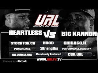 SMACK/ URL PRESENTS Heartless VS Big Kannon