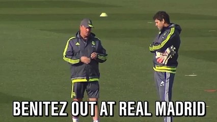Rafa Benitez out at Real Madrid