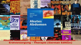 PDF Download  Akutes Abdomen Diagnose  Differenzialdiagnose  Erstversorgung  Therapie German Download Full Ebook