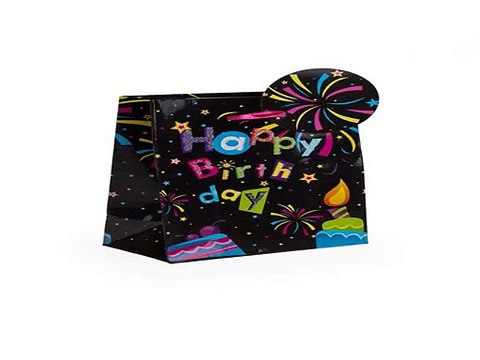 Купил отличный подарок на все случаи жизни - Пакет подарочный Праздничный фейерверк в г. Барнаул