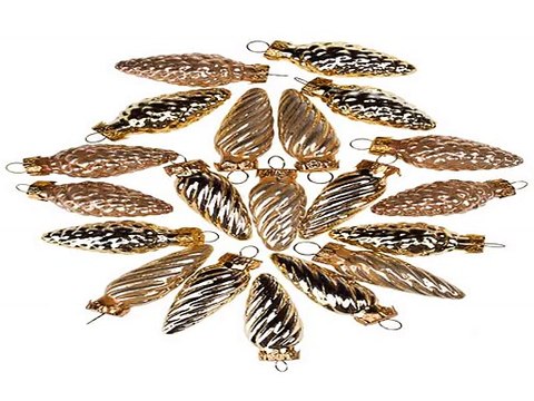 Купил отличный подарок на именины - Набор шаров елочных Шишки в г. Киров