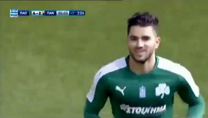 Mehdi Abeid Second Goal Vs Panetolikos 04/01/2015