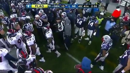 Brady Punt NFL Divisional Playoffs 2012