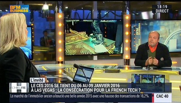 CES de Las Vegas: C'est un endroit où il faut être quand on fait les objets connectés , Jean-David Chamboredon