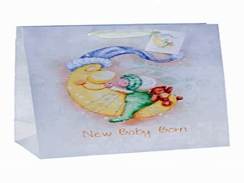 Самый лучший подарок на именины - Пакет подарочный Спящий малыш в г. Ижевск