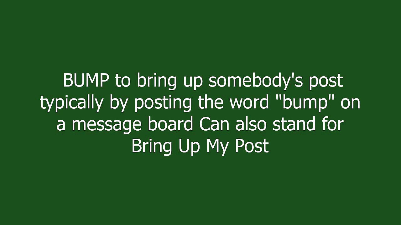bump meaning and pronunciation