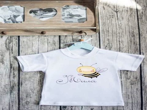 Ура Купил себе отличный подарок на все случаи жизни - Футболка детская с вашим текстом Пчелка в г. Оренбург