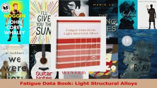 PDF Download  Fatigue Data Book Light Structural Alloys Download Online