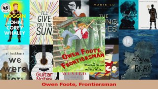 PDF Download  Owen Foote Frontiersman Read Full Ebook