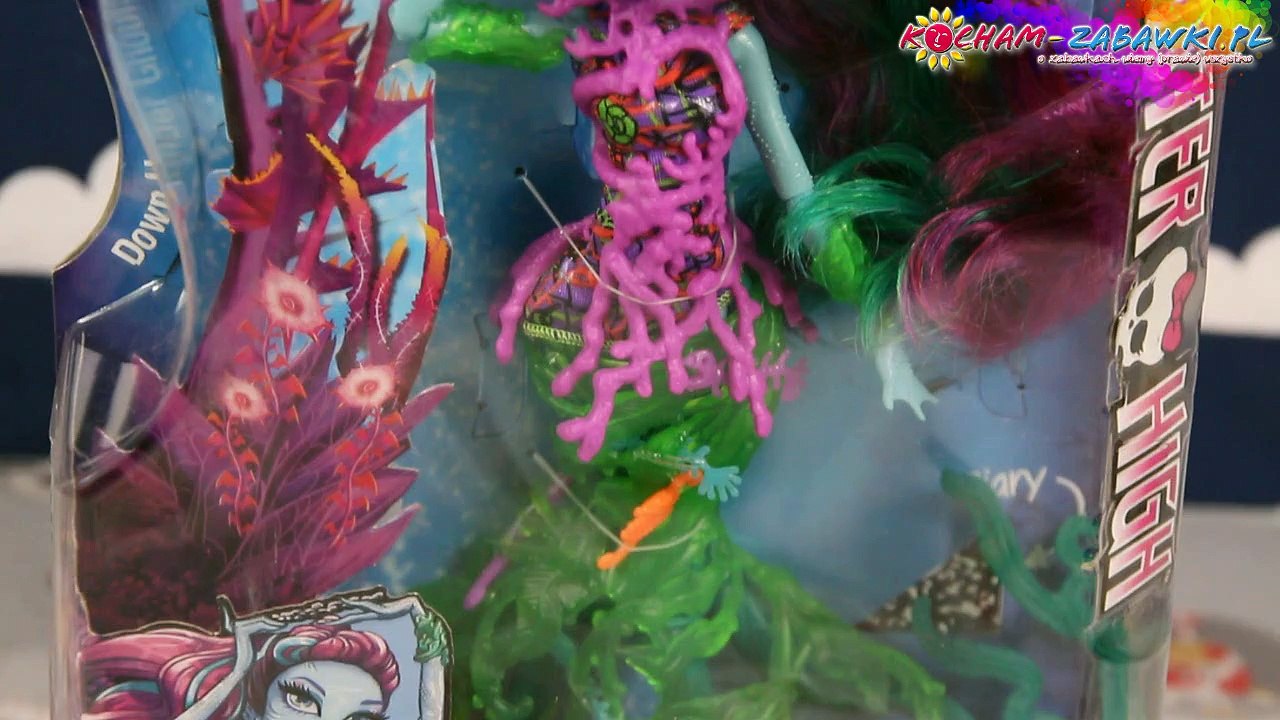 Monster High - Great Scarrier Reef / Upiorki z Głębin - Kala Mer'ri Doll & Posea Reef - DHB50 DHB48 - Recenzja