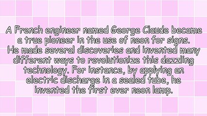 The Timeless Americana Of Neon Signs: A Brief History