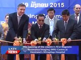Lao NEWS on LNTV: The opening of the 1st MRI Centre.21/1/2015