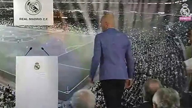 Les premiers mots de Zinedine Zidane, nouvel entraîneur du Real